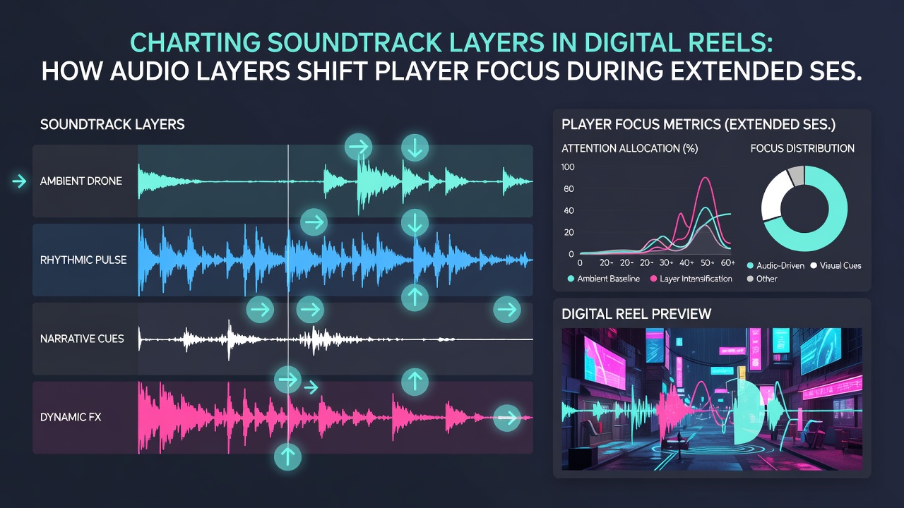 Player interface screenshot with highlighted audio layer indicators during a prolonged slot session