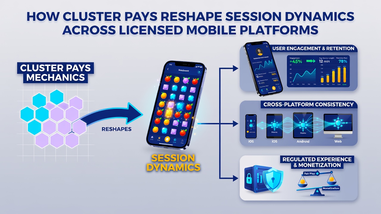 Analysis of cluster pay patterns and mobile session metrics on regulated platforms