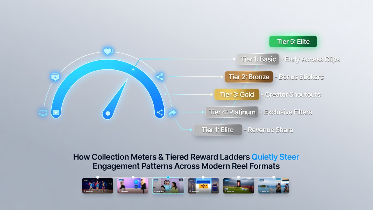 Visual representation of collection meters filling up across multiple reel spins in a modern slot interface