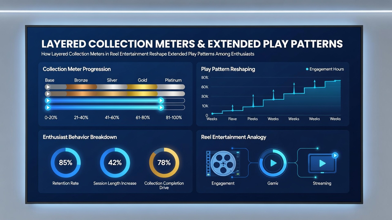 Players engaging with tiered collection systems during extended reel sessions