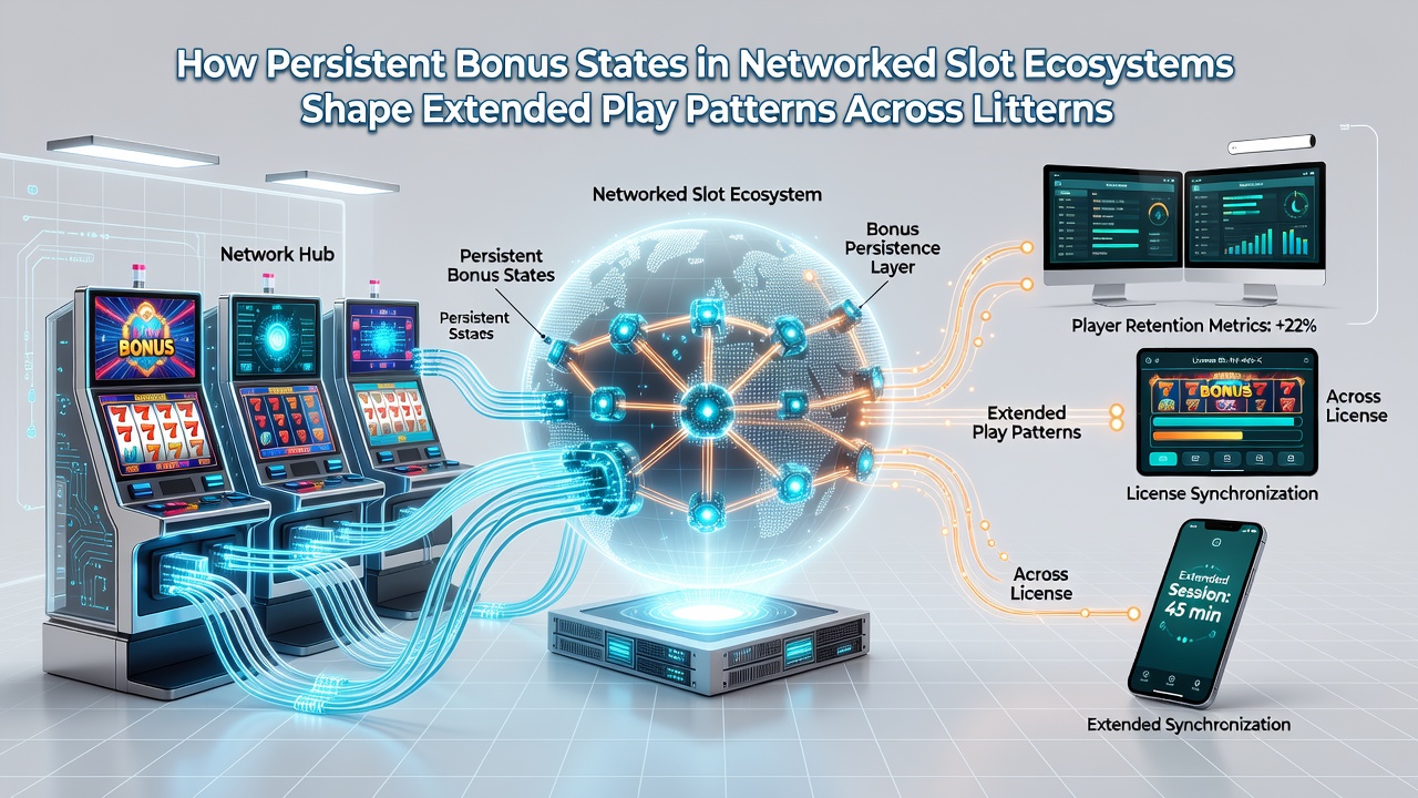 Player engagement graph illustrating extended session patterns linked to persistent bonus states