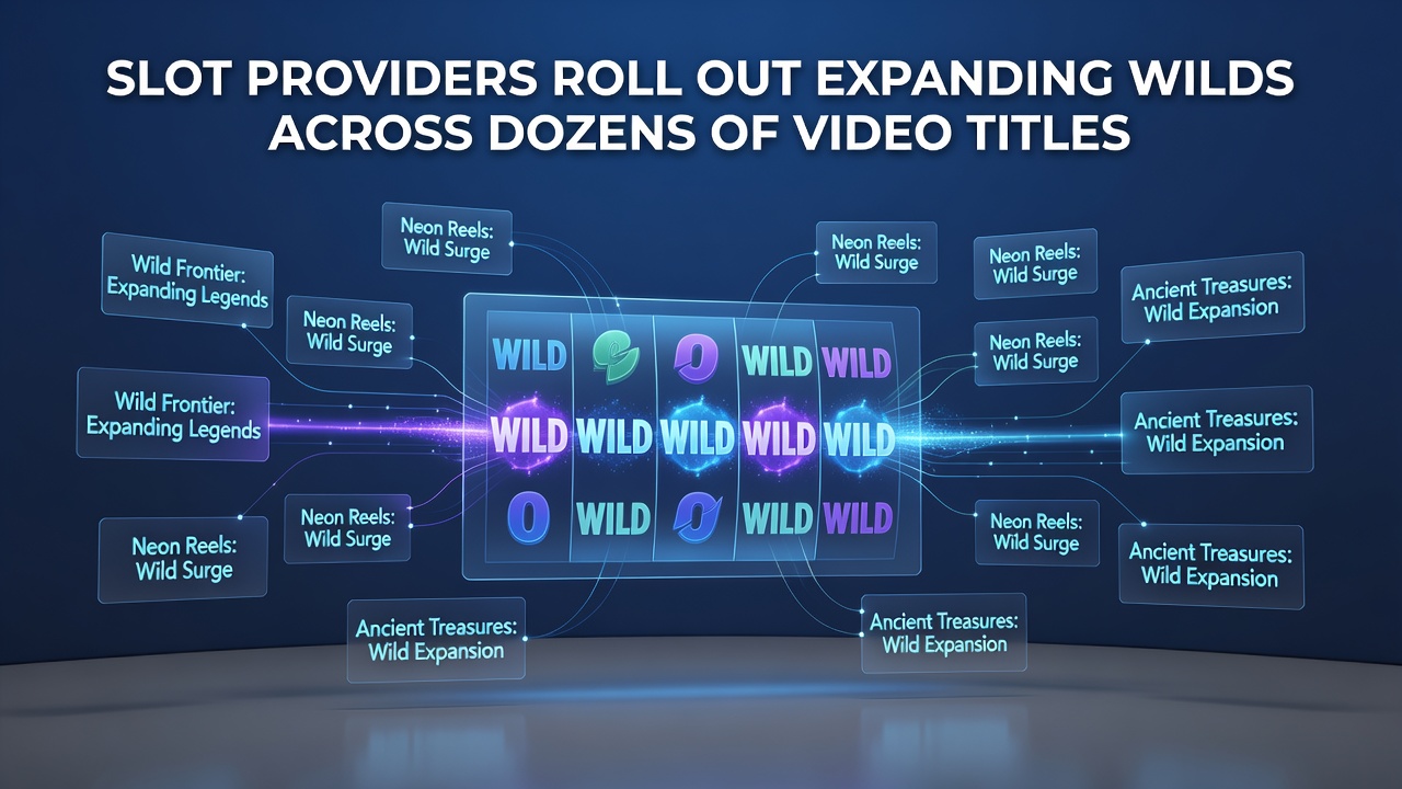 Close-up view of an expanding wild filling an entire reel during a bonus round