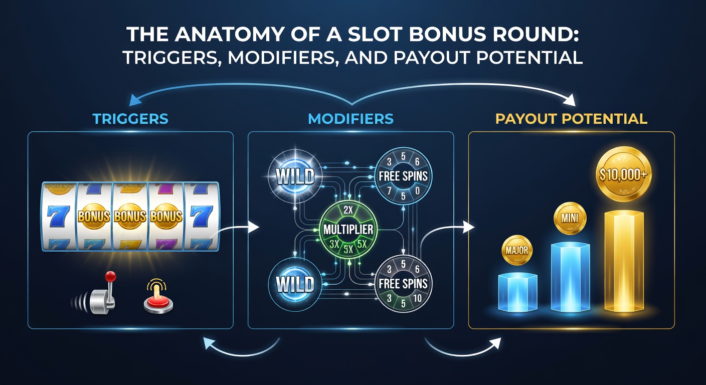 Close-up of a slot bonus wheel modifier in play, with jackpot segments highlighted and payout multipliers glowing brightly
